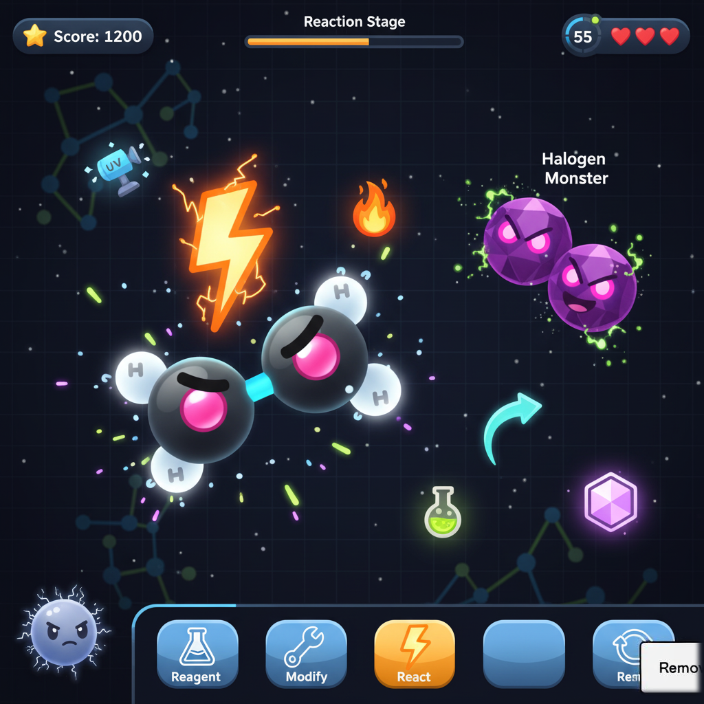 Animated GIF of a game mechanic.