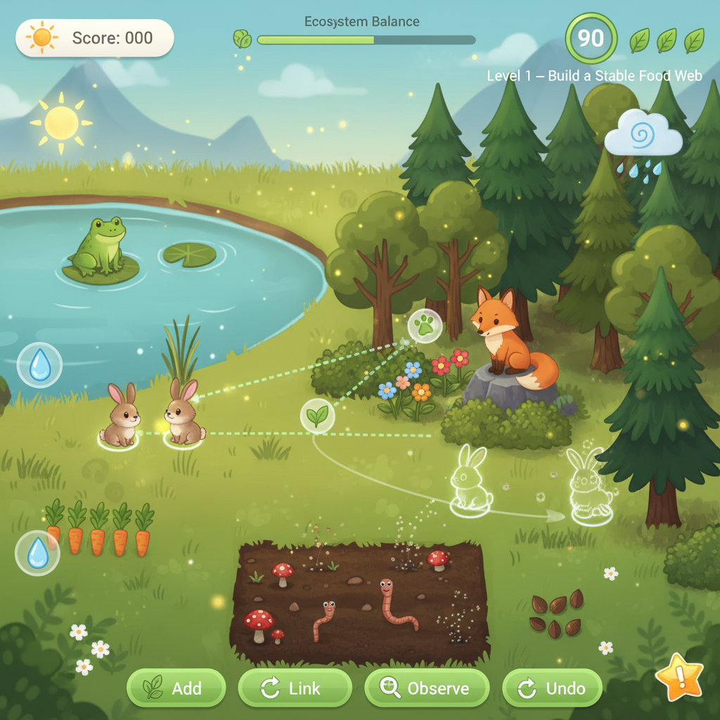 Environment concept for a game.